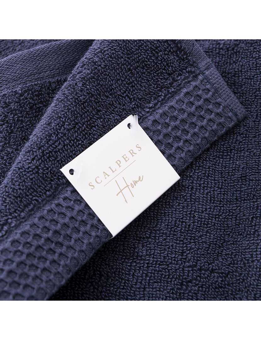 Toalha de Mãos Nidus 50x100 cm Azul Marinho