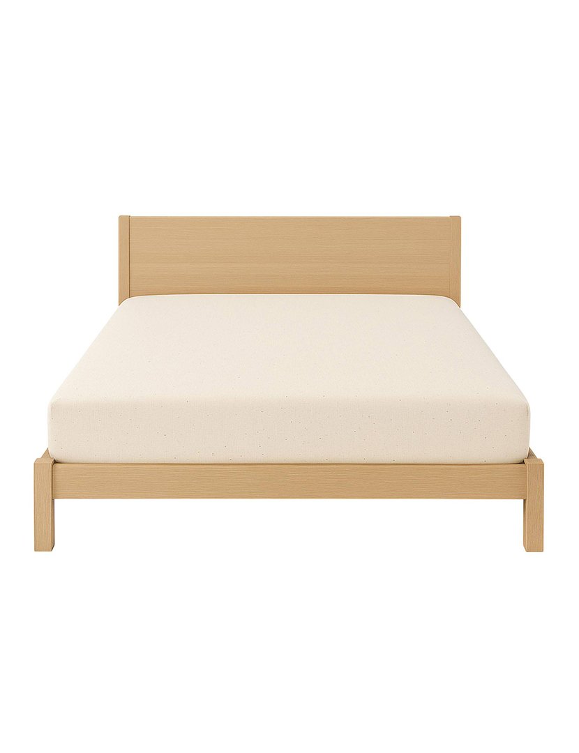 Lençol de Baixo com Elástico ocre 180x200+30 cm cru