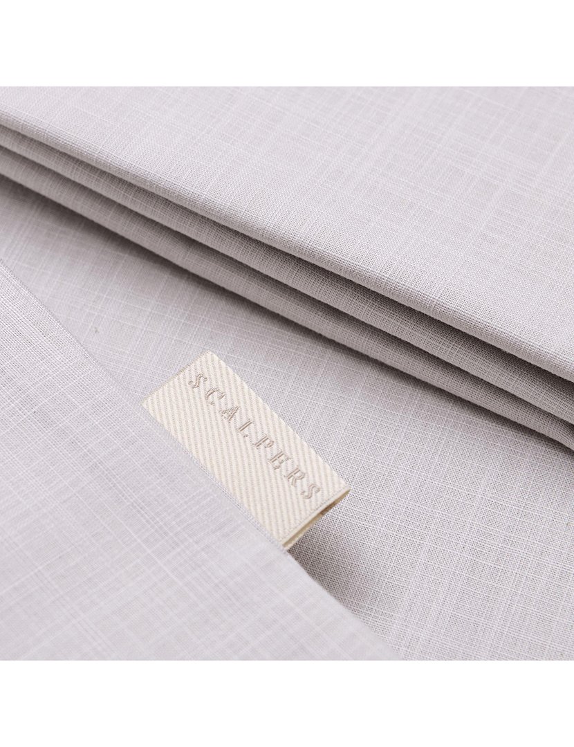 Jogo de Lençóis Cinzento 270x280 cm 