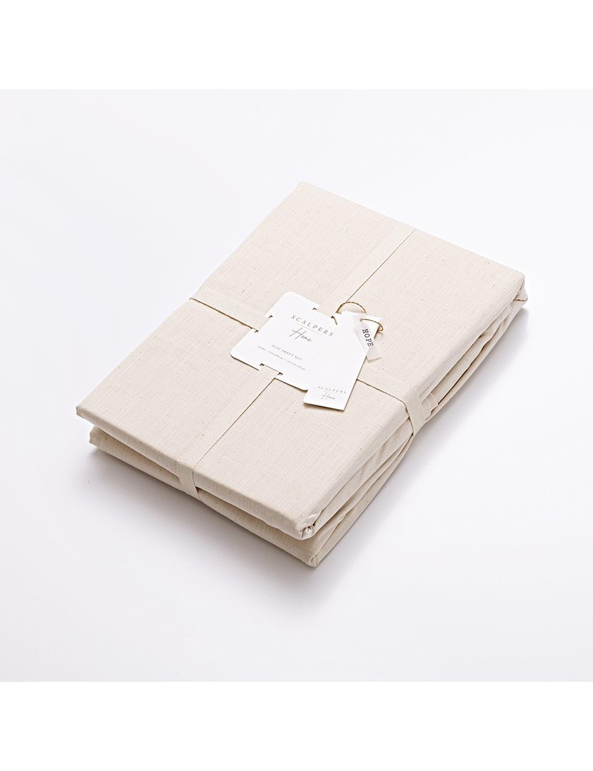 Jogo de Lençóis Ocre 270x280 cm 