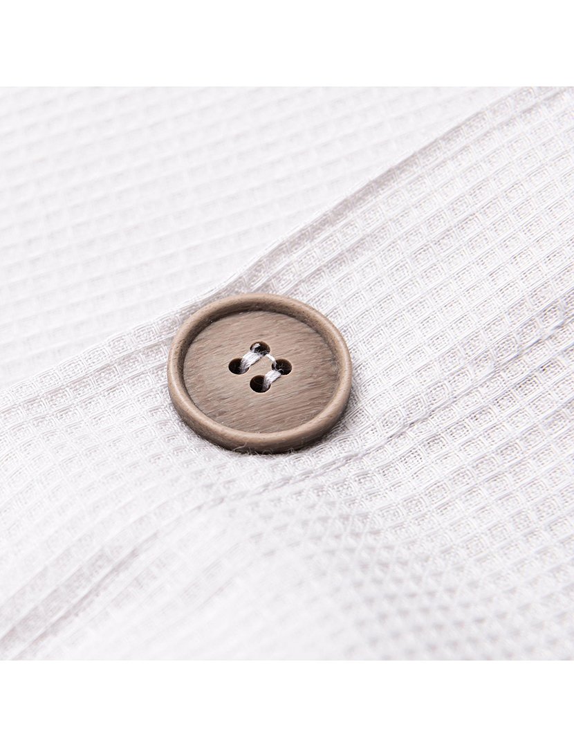 Conjunto Cama Waffle 260x240 cm - capa de edredon + 2 fronhas Cinzento