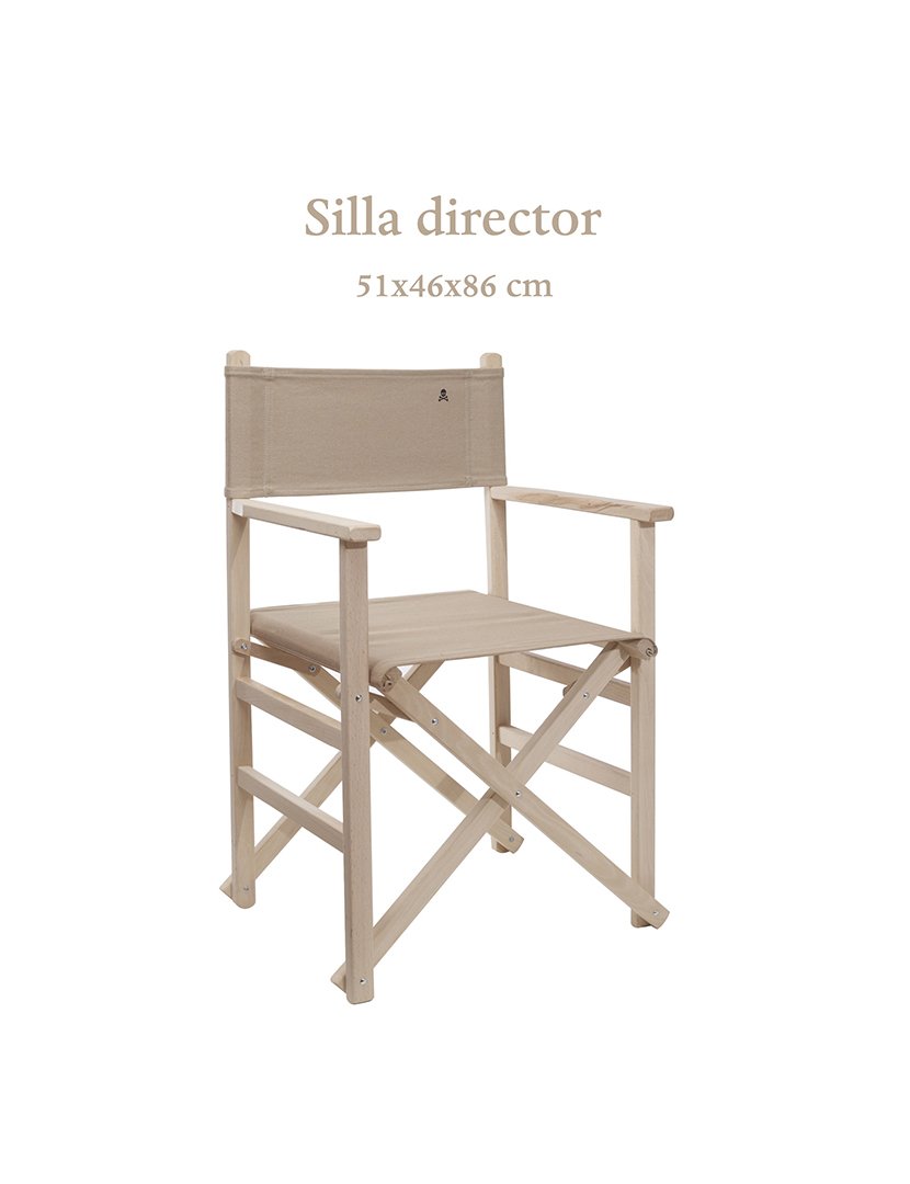 Cadeira Realizador Bege