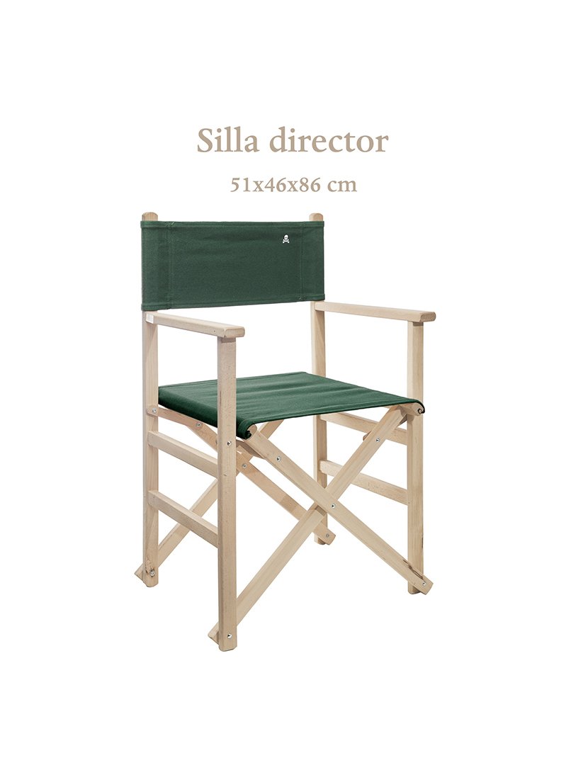 Cadeira Realizador Verde Escuro