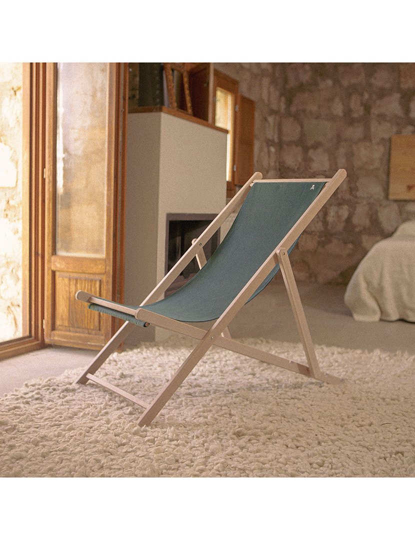 Espreguiçadeira Verde Escuro 