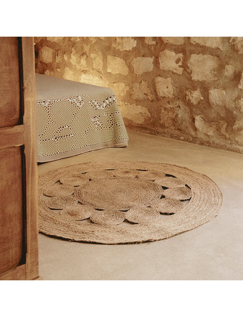 Tapete juta perfurado 120 cm