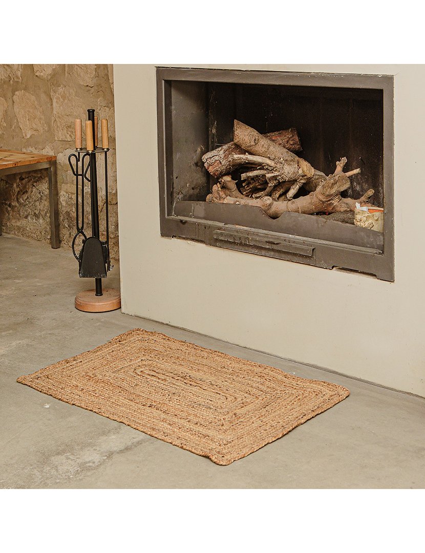 Tapete de juta natural 60x90 cm