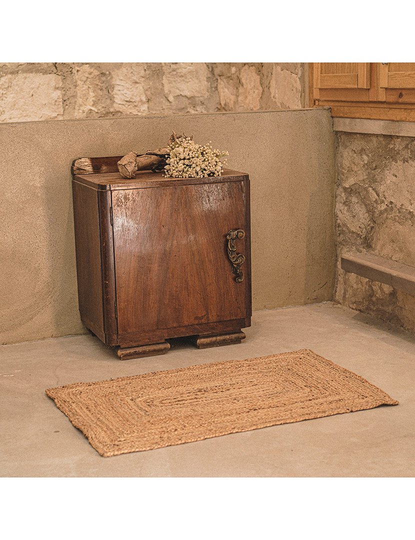 Tapete de juta natural 60x90 cm