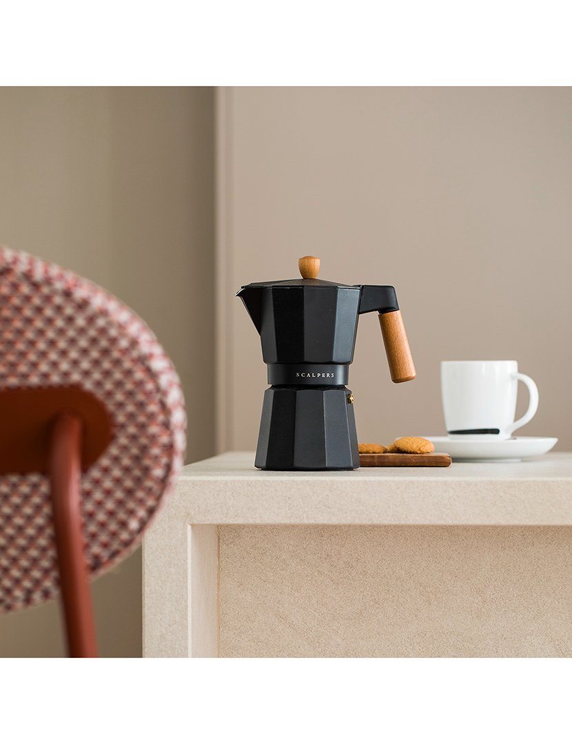 Cafeteira Alumínio Preto