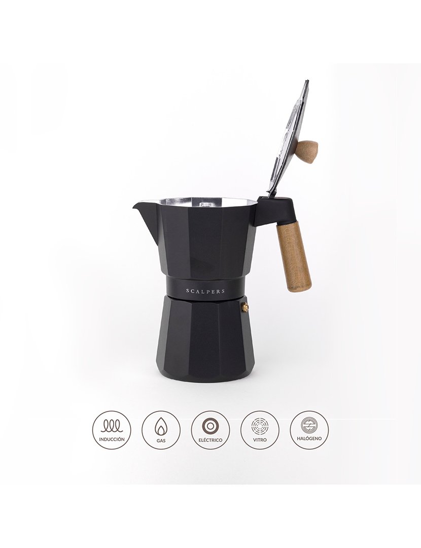 Cafeteira Alumínio Preto