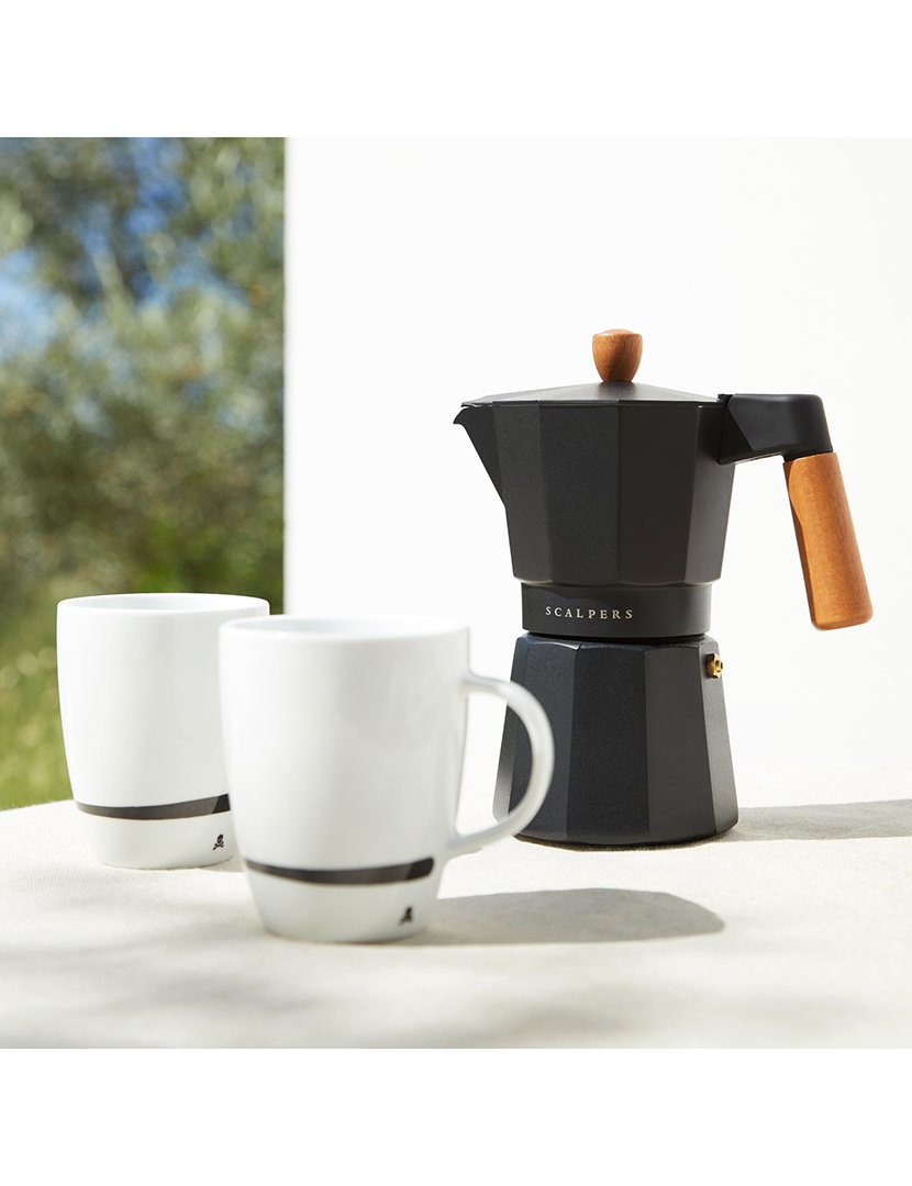 Cafeteira Alumínio Preto