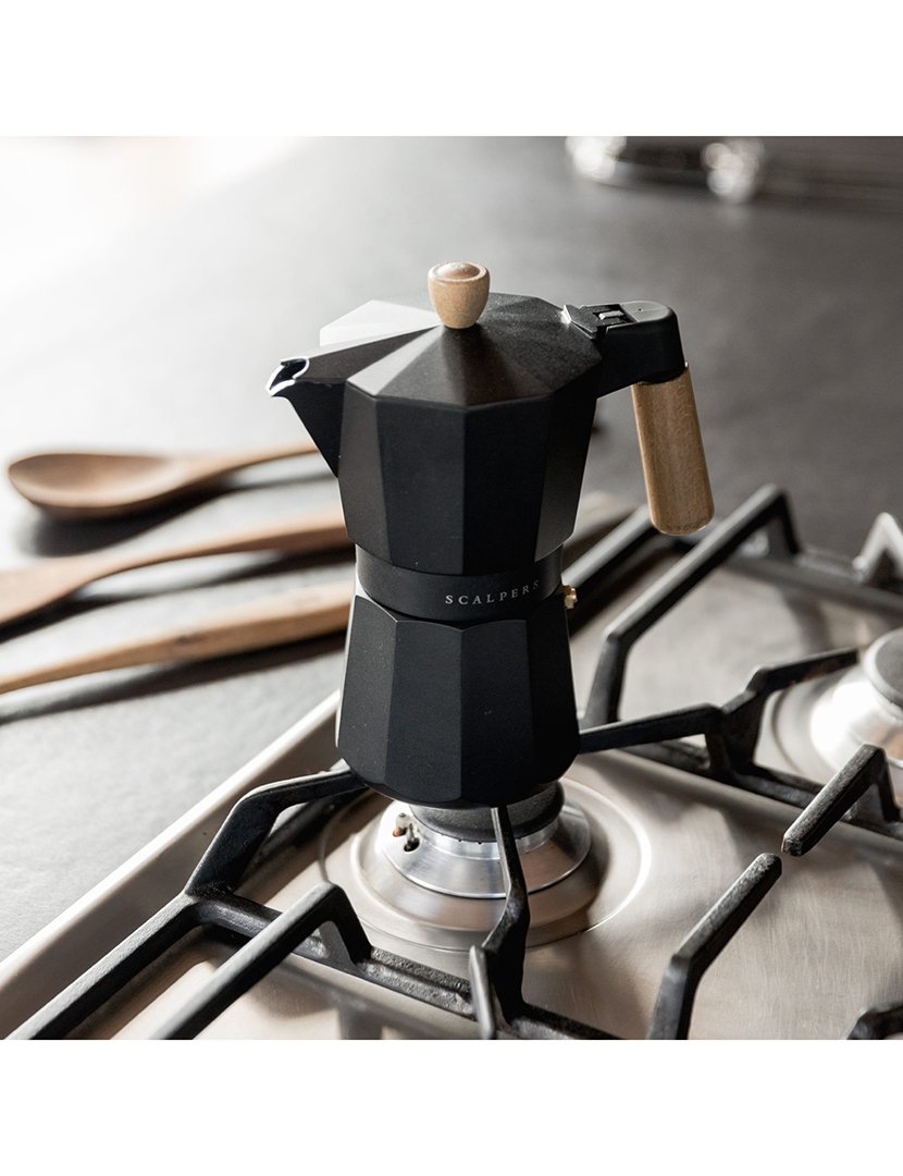 Cafeteira Alumínio Preto