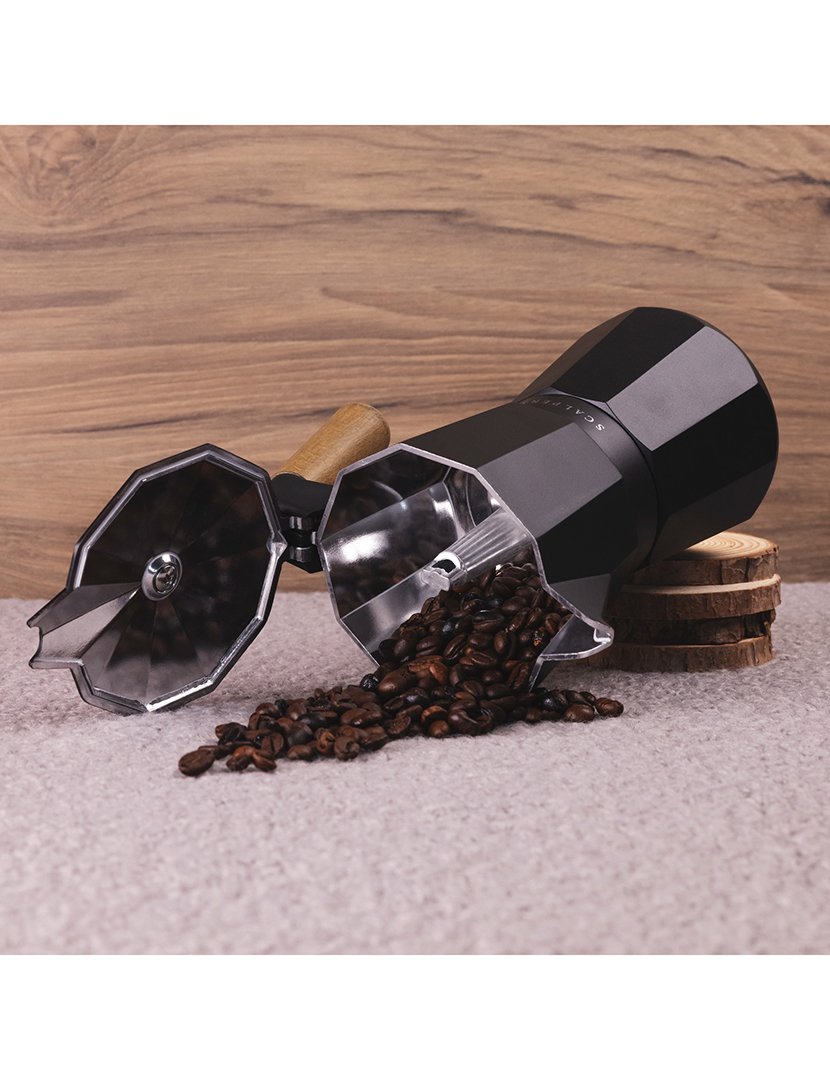 Cafeteira Alumínio Preto