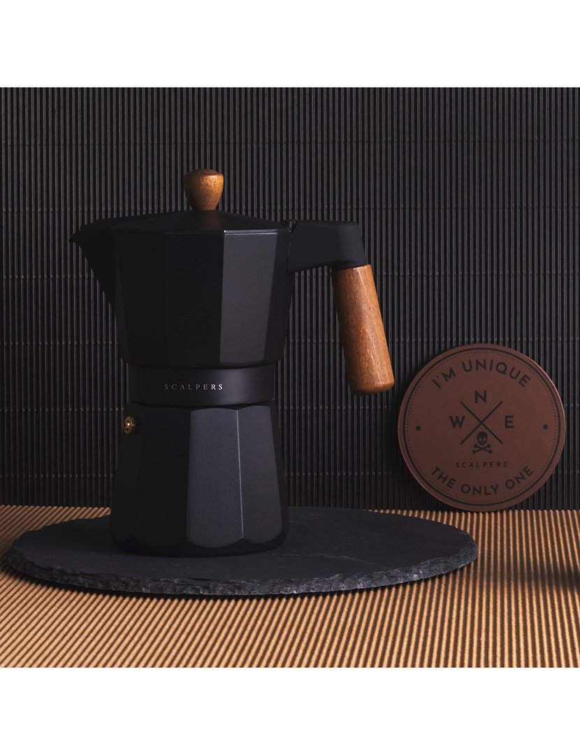 Cafeteira Alumínio Preto