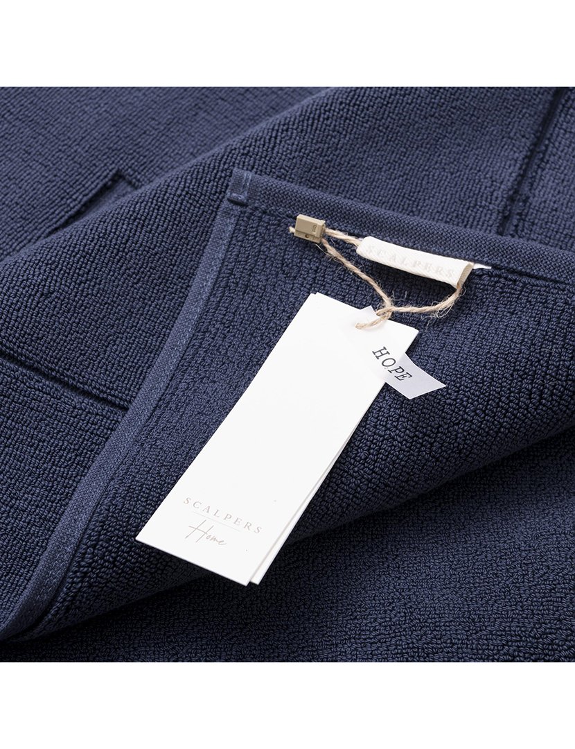 Tapete de banho 50x80 cm azul marinho