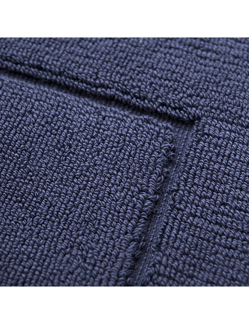 Tapete de banho 50x80 cm azul marinho