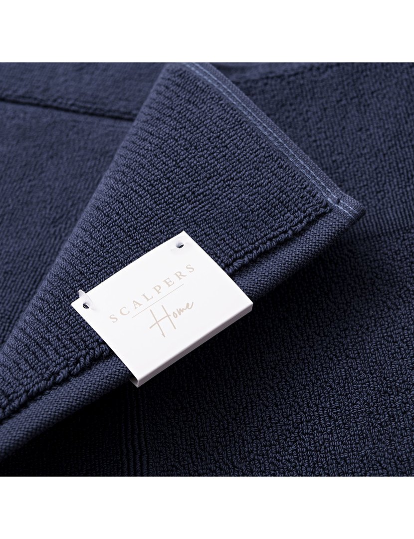 Tapete de banho 50x80 cm azul marinho