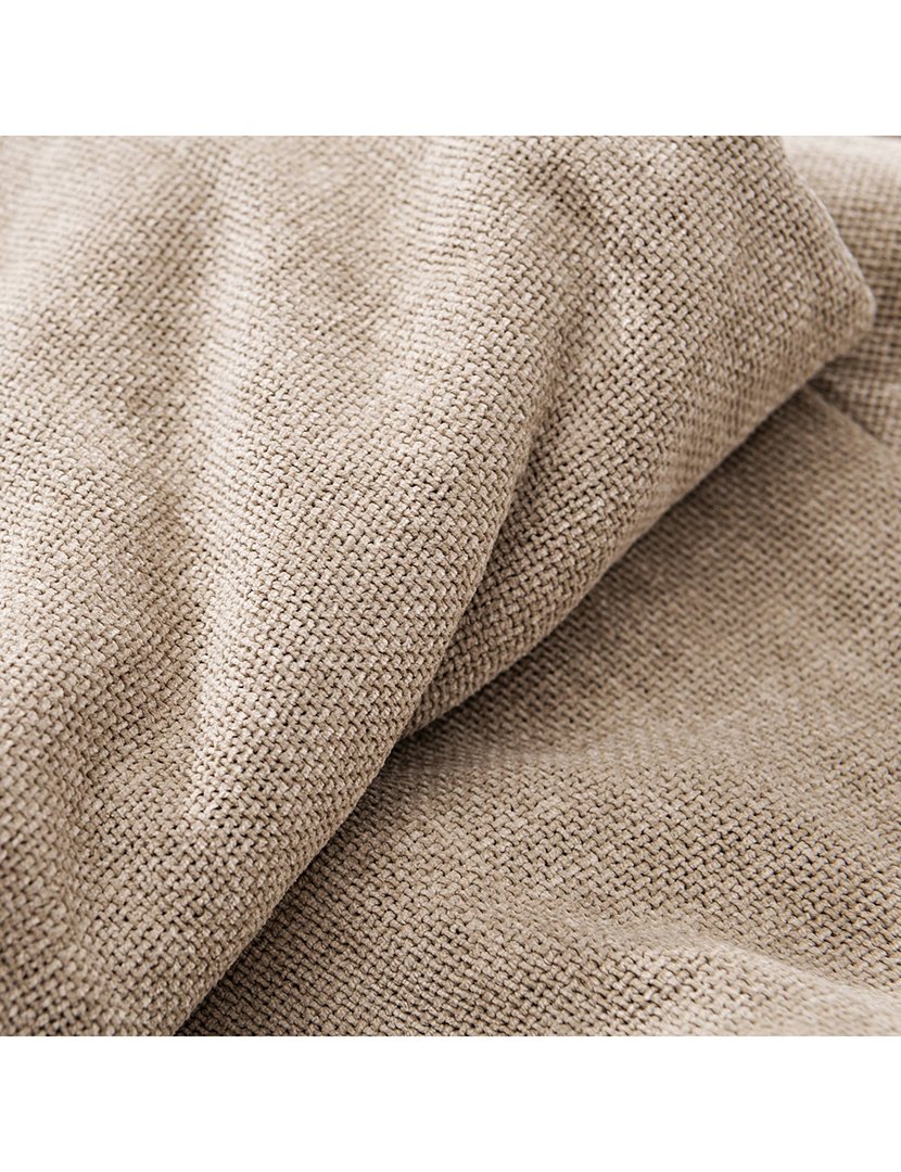 Manta de chenille 140x190 cm Castanho