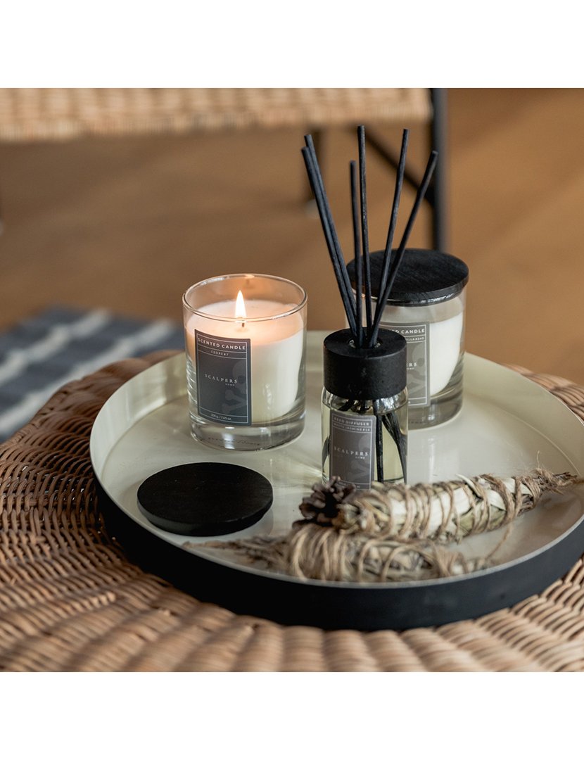 Vela aromática cedro 200g