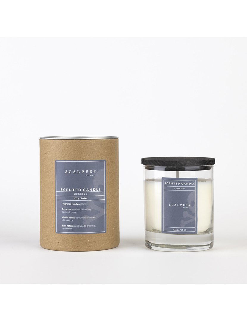 Vela aromática cedro 200g