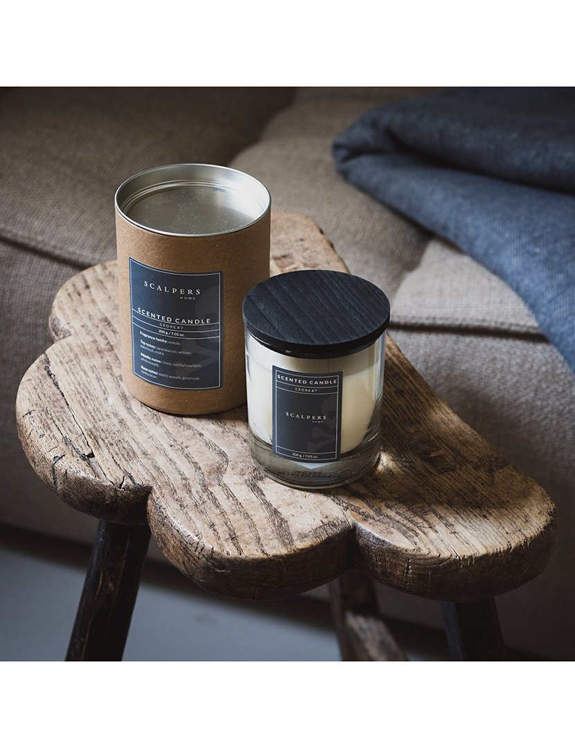 Vela aromática cedro 200g