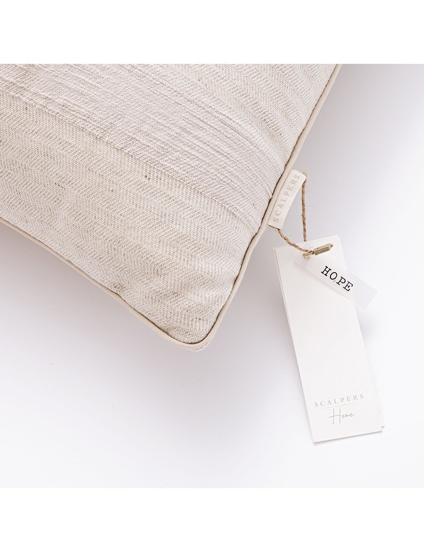 Almofada com faixa 50x75 cm Branco