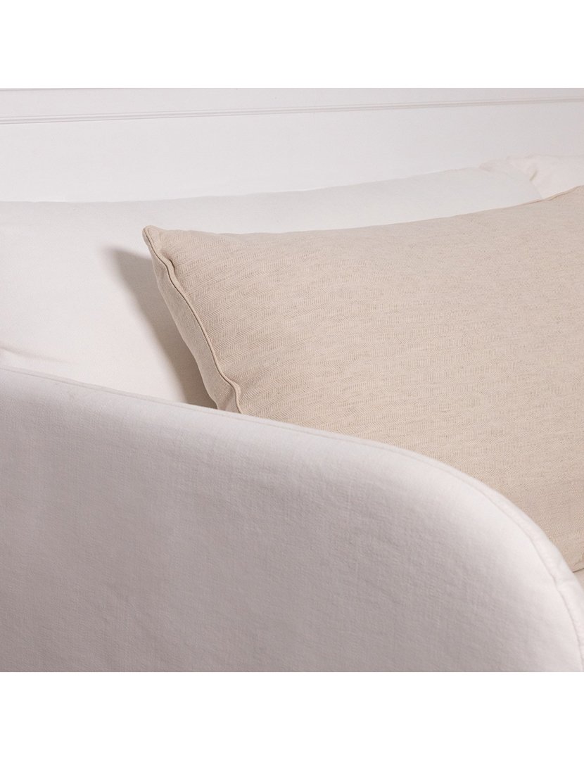 Almofada com faixa 50x75 cm Branco