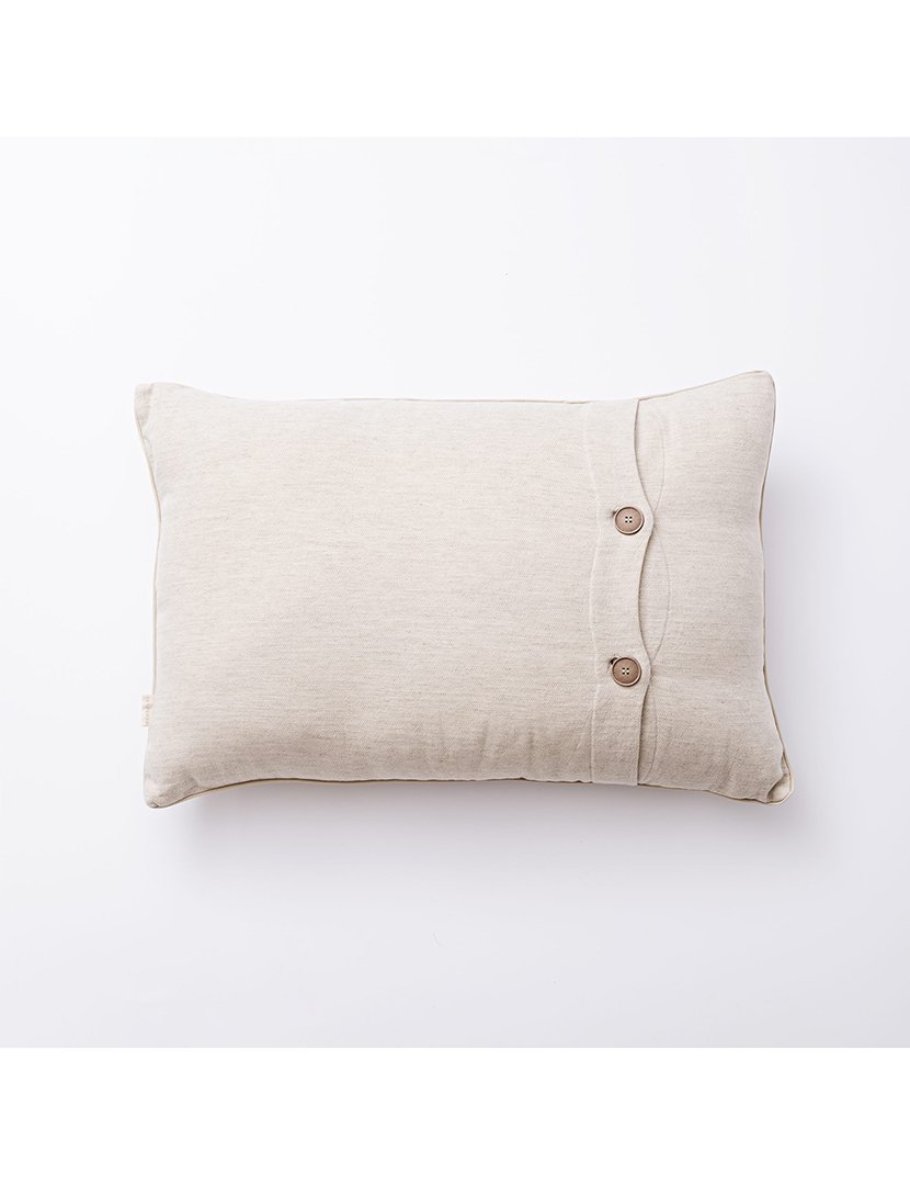 Almofada com faixa 50x75 cm Branco