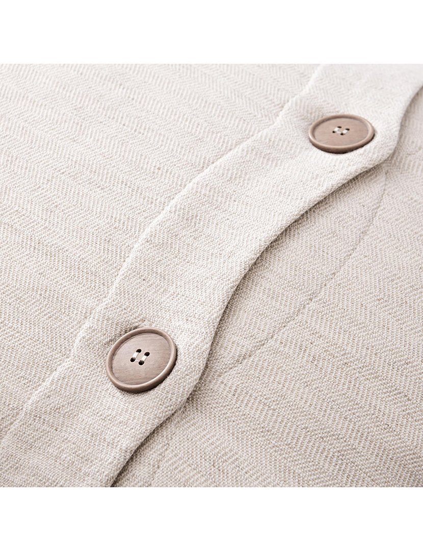 Almofada com faixa 50x75 cm Branco