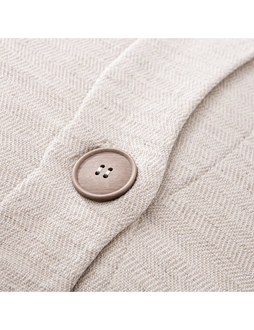 Almofada com faixa 50x75 cm Branco