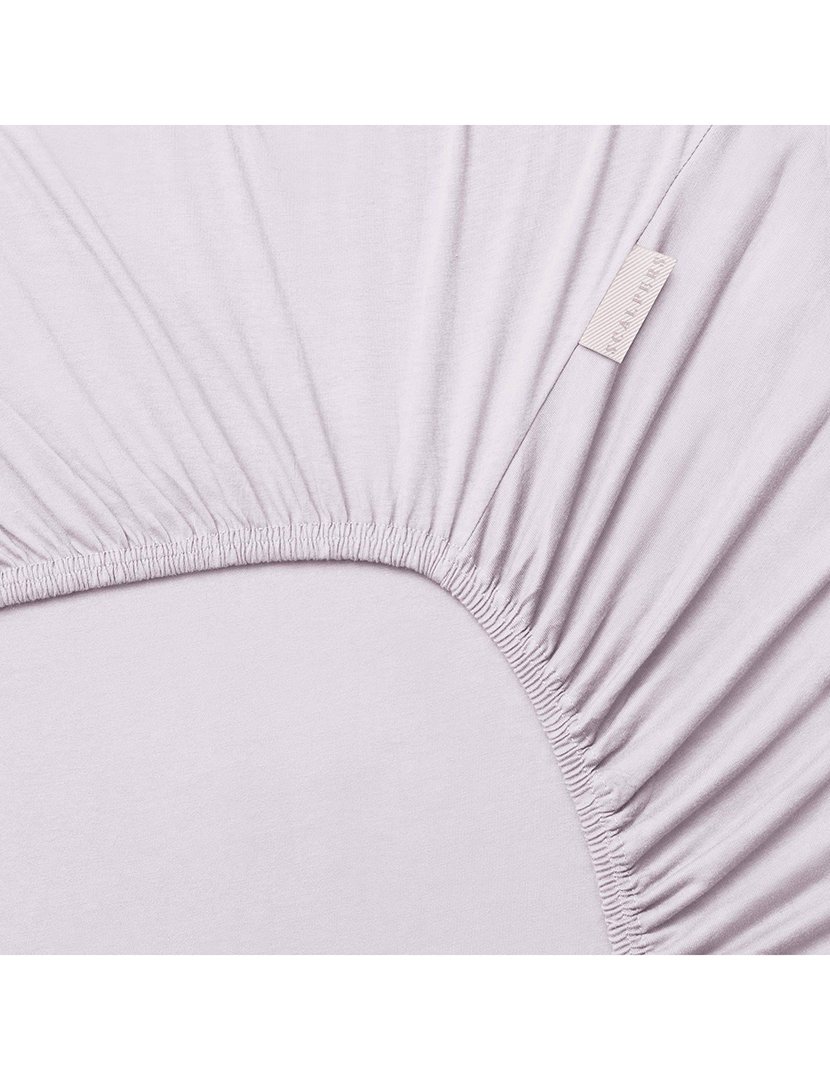 Lençol de Baixo com Elástico 150x200+30 cm Cinzento Claro