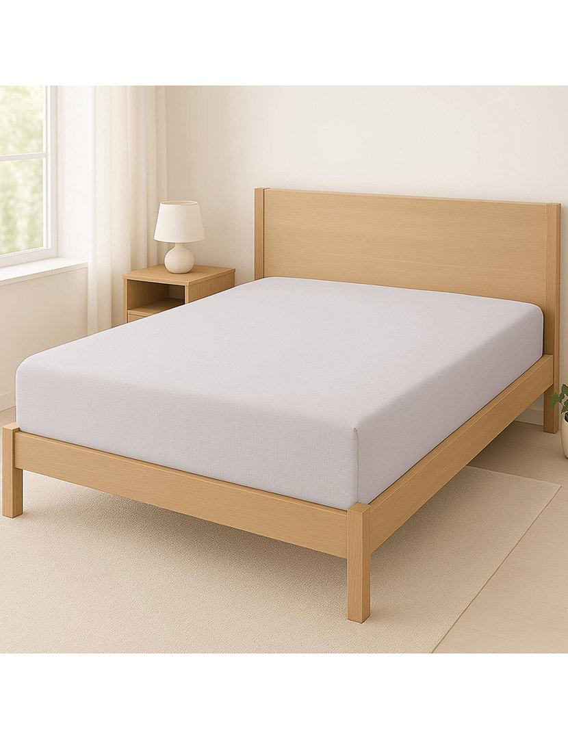 Lençol de Baixo 150x200+30 cm Cinzento