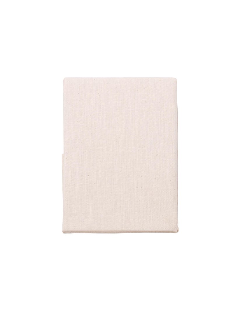 Lençol de Baixo com Elástico Ocre 150x200+30 cm Cru