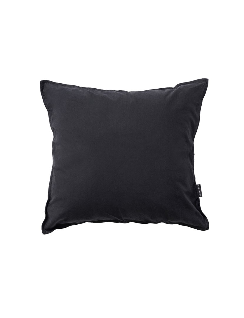 Almofada 45x45cm 100% Algodão em Preto