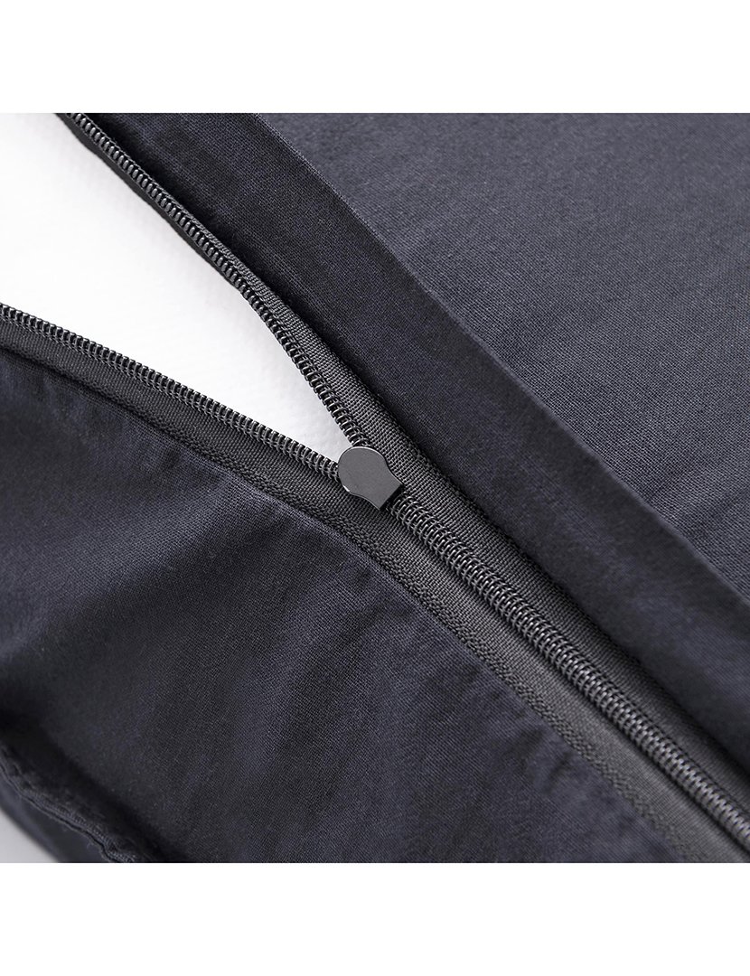 Almofada 45x45cm 100% Algodão em Preto