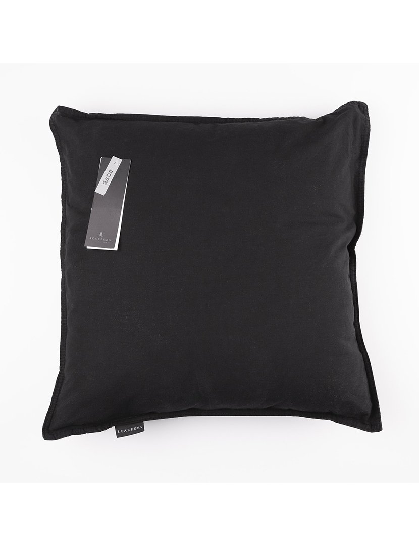 Almofada 45x45cm 100% Algodão em Preto