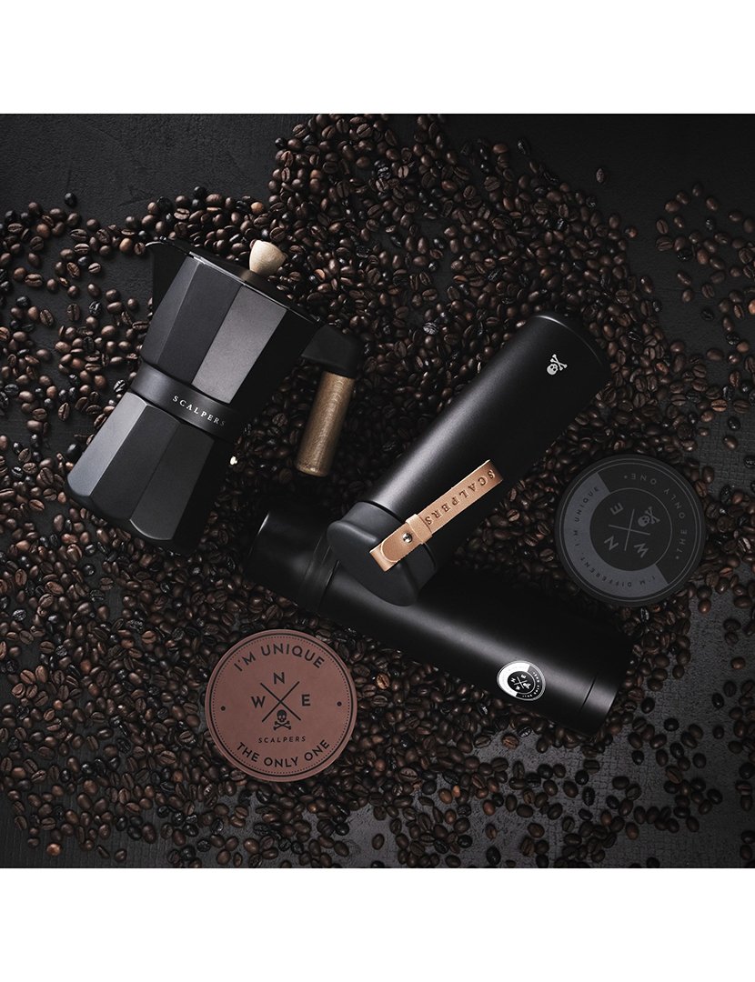 Conjunto 4 bases para copos Castanho ø11cm 