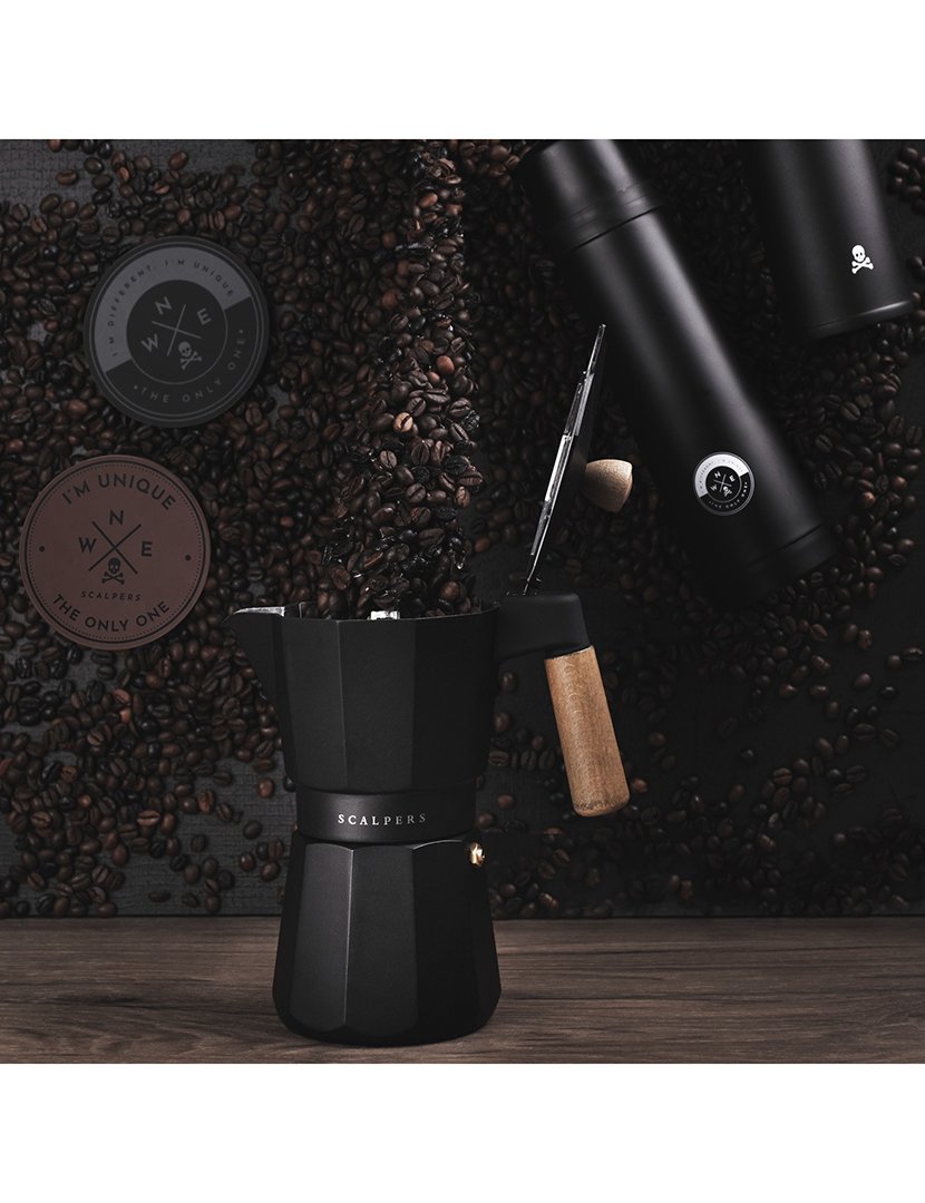 Conjunto 4 bases para copos Castanho ø11cm 