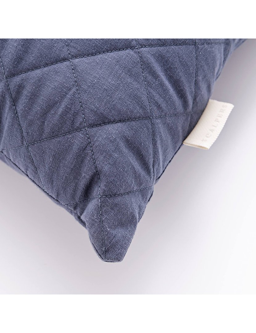 Almofada 45x45cm 100% Algodão Azul