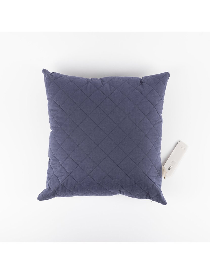 Almofada 45x45cm 100% Algodão Azul