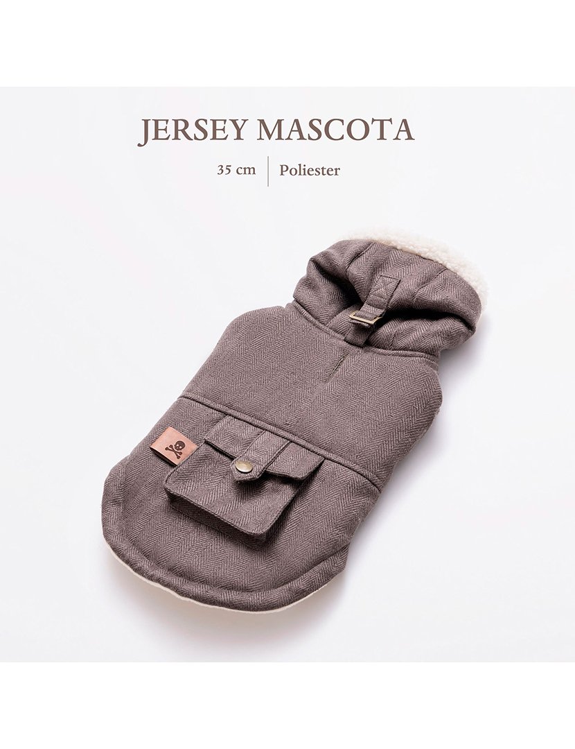 Casaco Animal Estimação Castanho