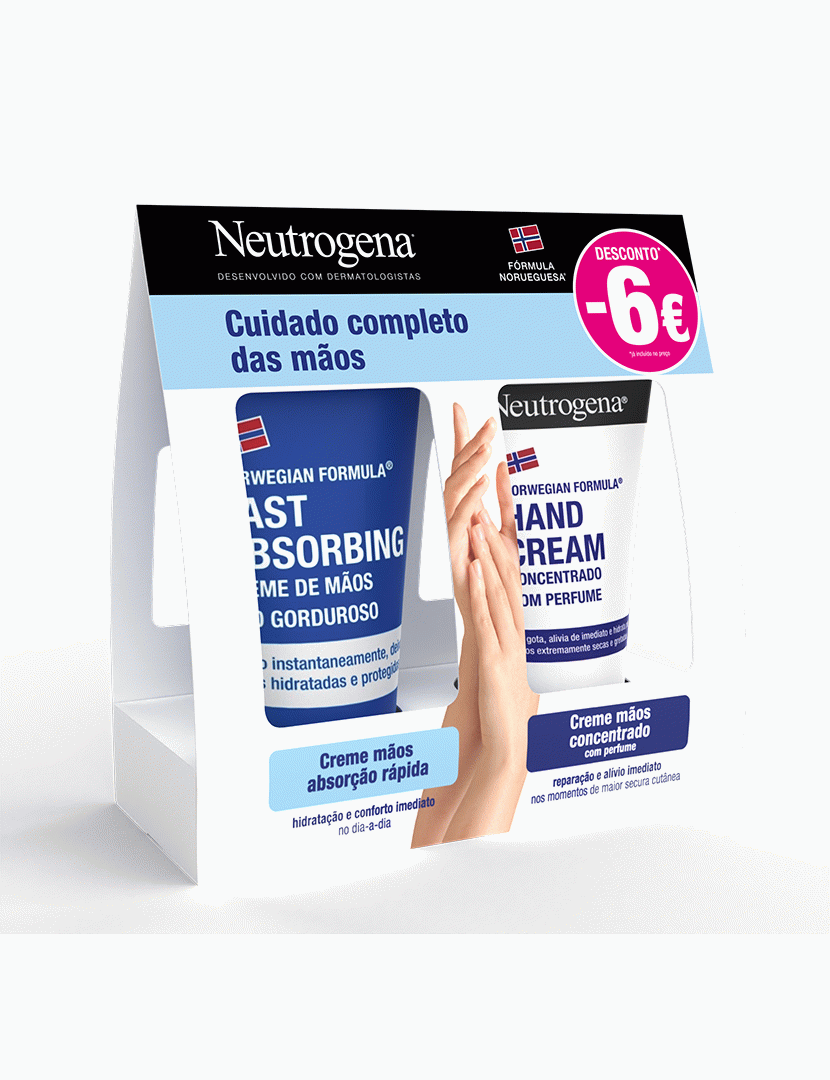 PACK CREME DE MÃOS CONCENTRADO COM PERFUME