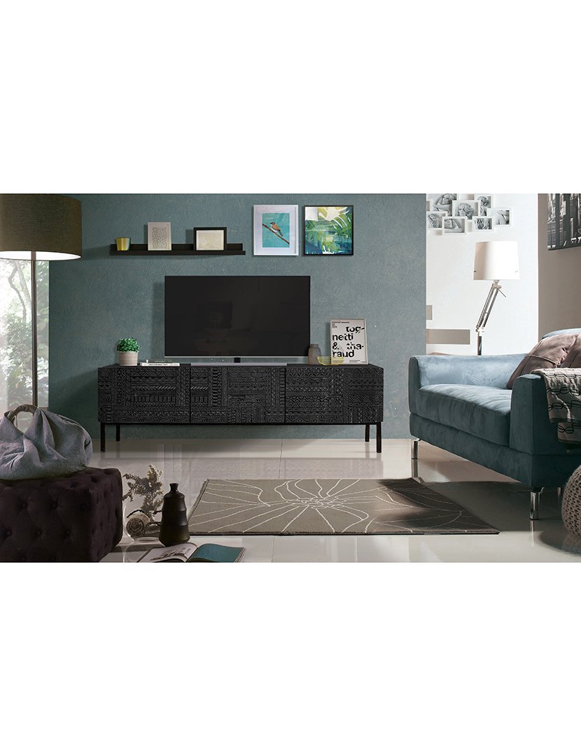 Móvel de TV - Audio 6718 Preto