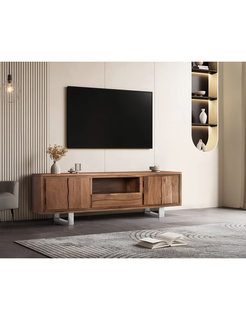 Móvel de TV - Audio 1529 Castanho