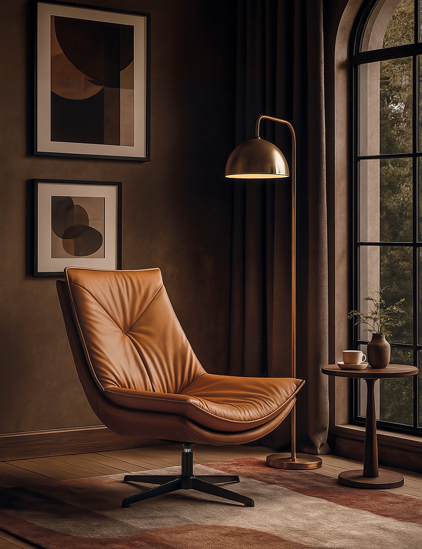 Poltrona 1982 Castanho