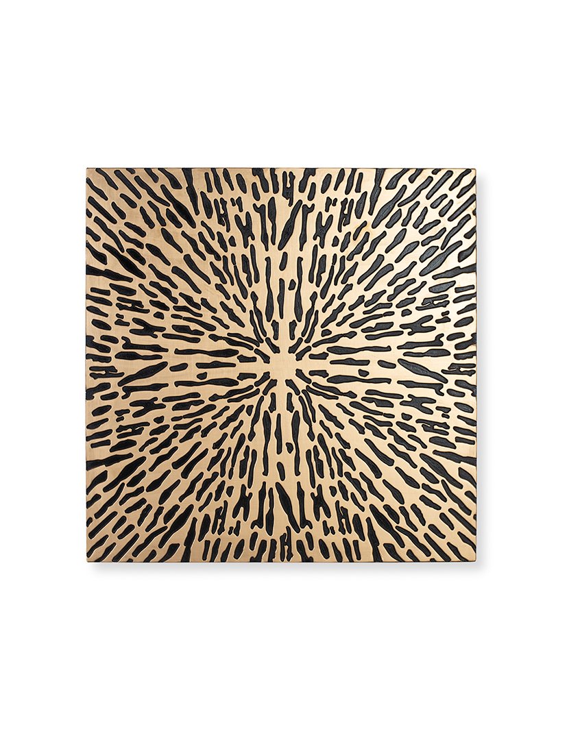 Quadro Marco 17290 Dourado e Preto