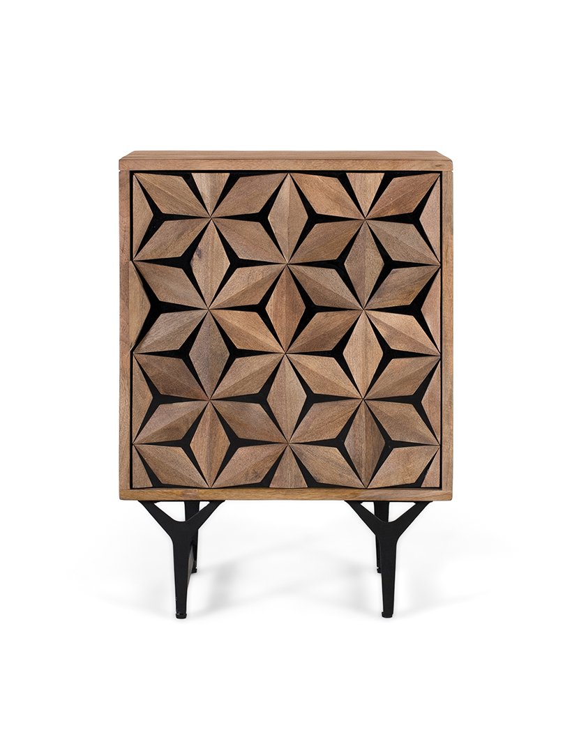 Mesa de Cabeceira 2271 Castanho