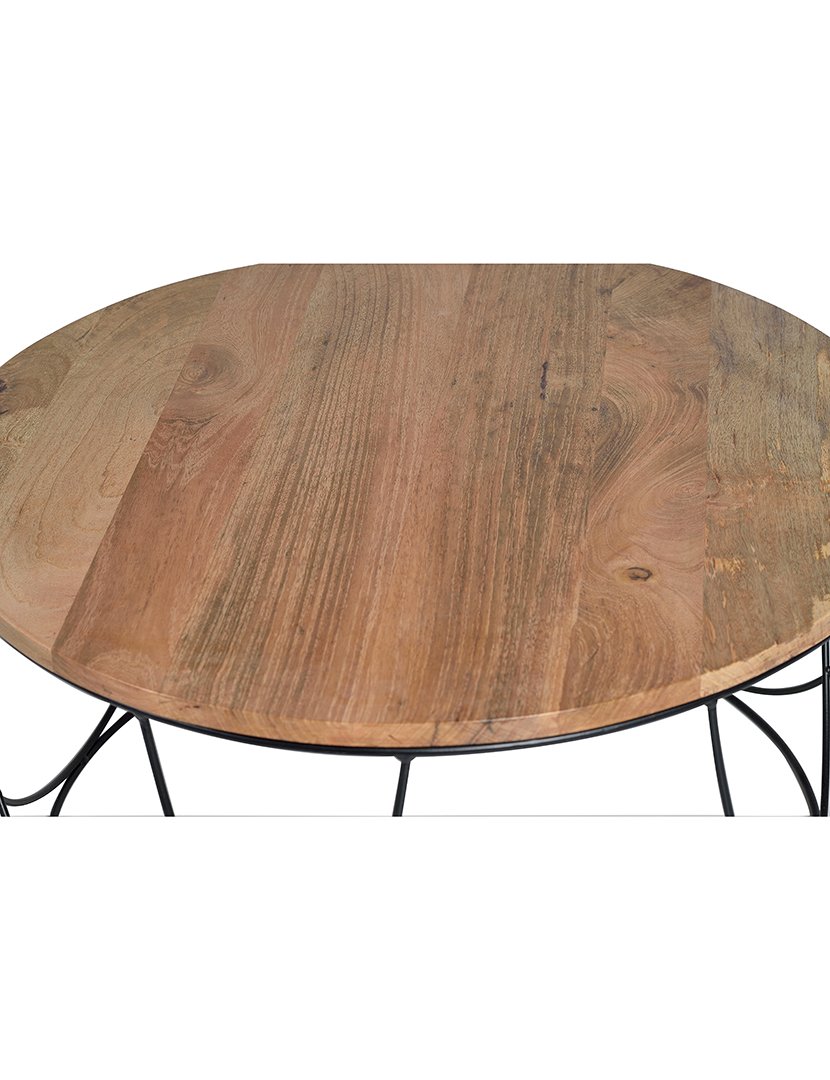 Mesa de Centro 6036 Castanho e Preto