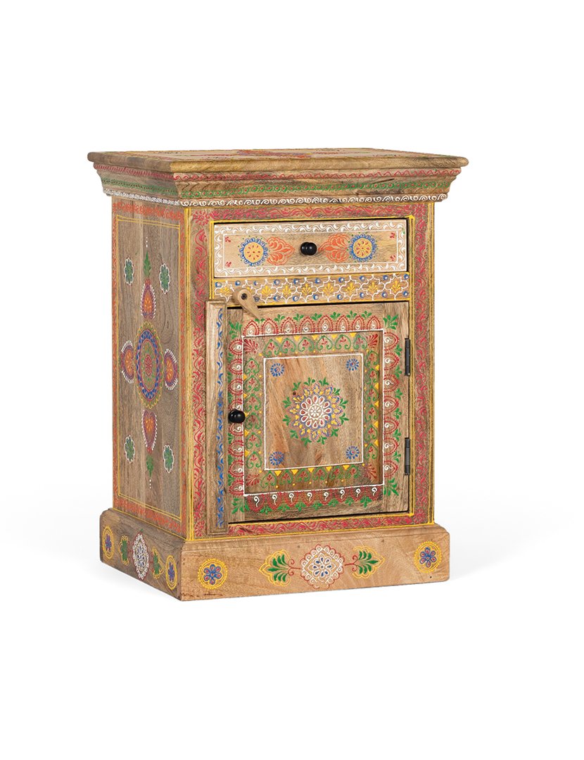 Mesa de Cabeceira 1887 Multicolorido