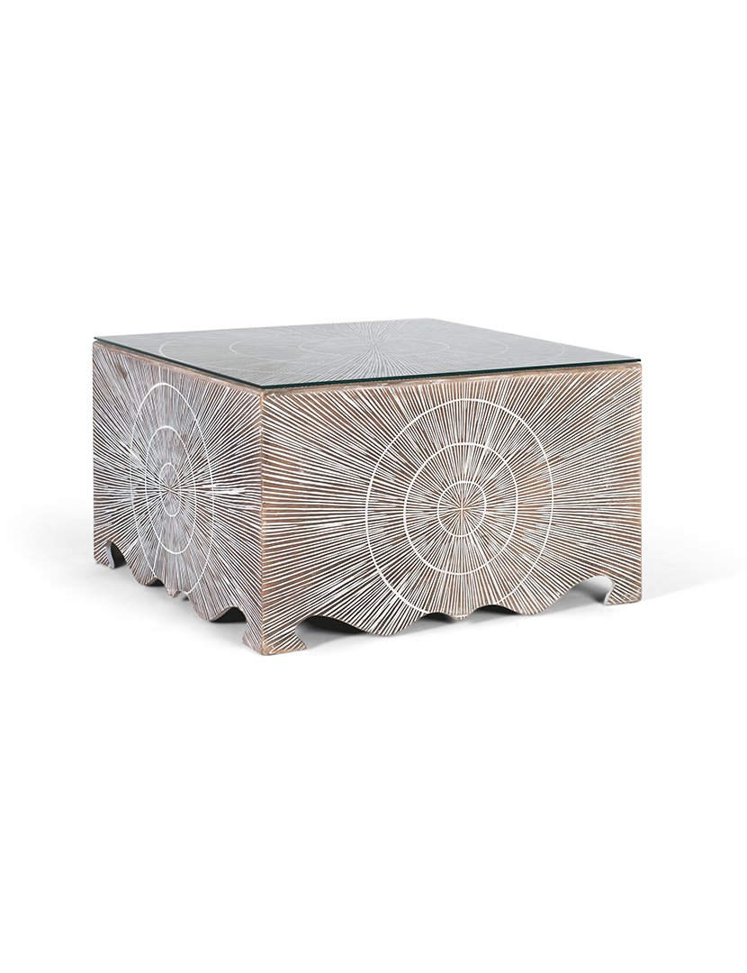 Mesa 1957 Castanho e Branco