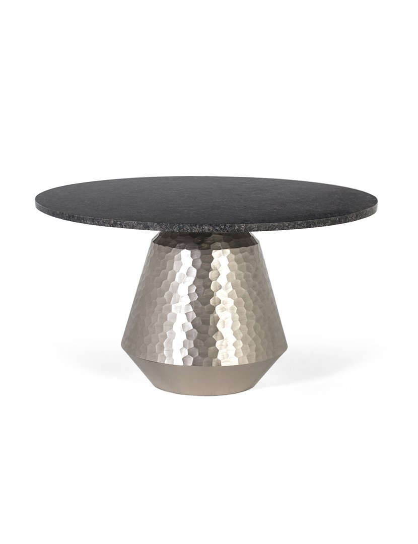 Mesa 2173 Preto e Prateado